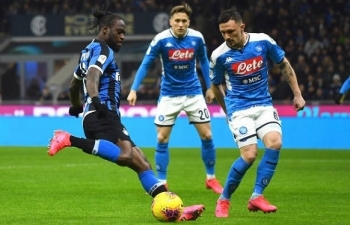 Link xem trực tiếp Napoli vs Inter (Serie A), 1h45 ngày 19/4