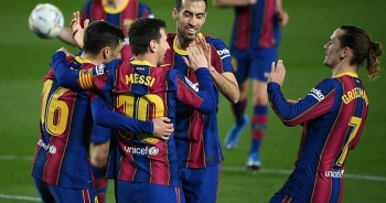 Messi lập cú đúp, Barcelona sống lại giấc mơ vô địch La Liga
