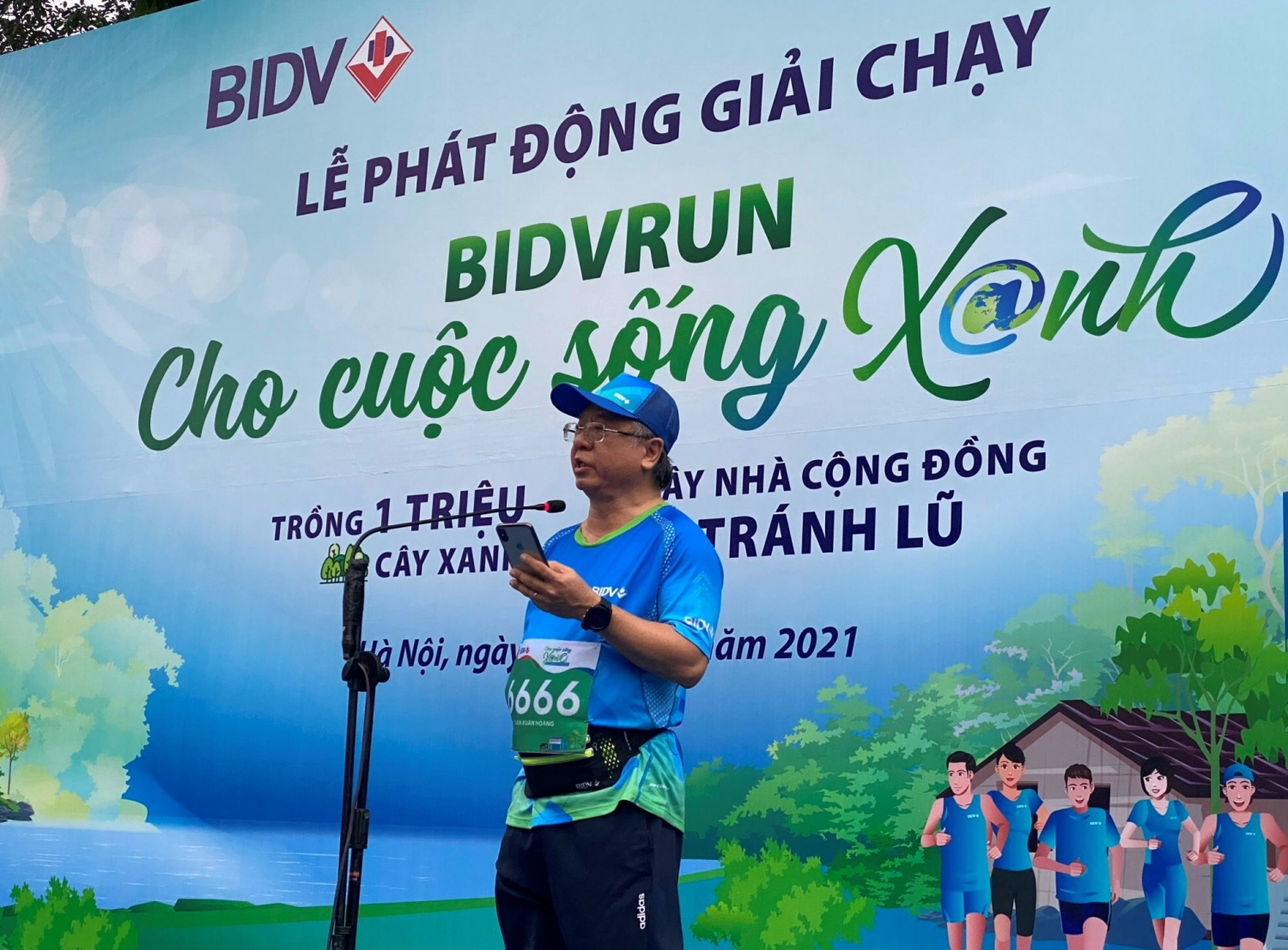 BIDV tổ chức giải chạy BIDVRUN – Cho cuộc sống xanh