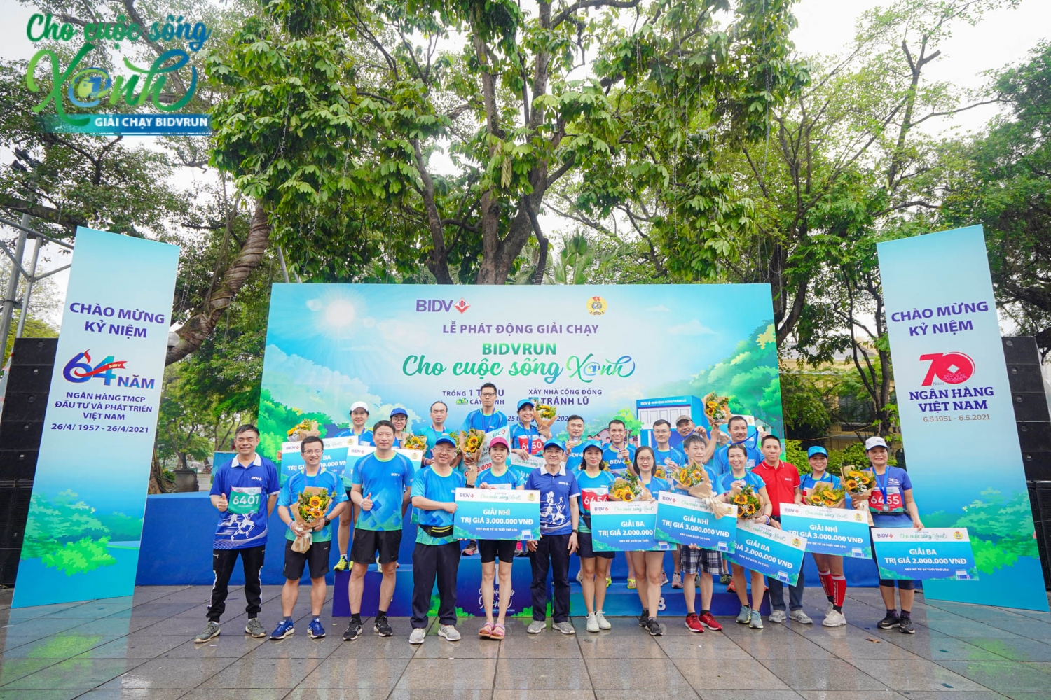 BIDV tổ chức giải chạy BIDVRUN – Cho cuộc sống xanh