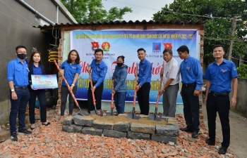 Đoàn Thanh niên BSR tổ chức khởi công xây dựng “Nhà nhân ái”