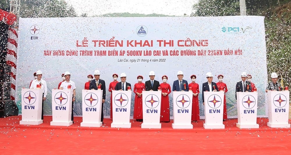 Khởi công xây dựng trạm biến áp 500kV Lào Cai