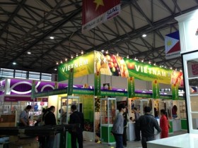 Nông sản Việt Nam tham dự Hội chợ Thực phẩm và đồ uống Sial China 2013
