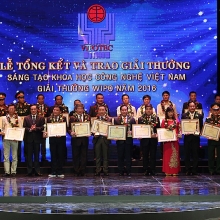 PVEP được vinh danh Giải thưởng Sáng tạo Khoa học Công nghệ Việt Nam 2016