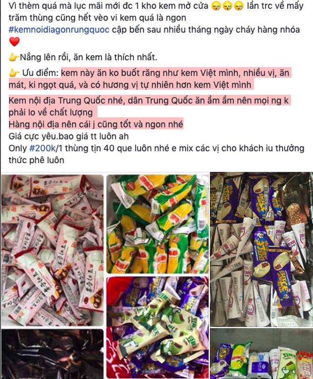 Kem nội địa Trung Quốc giá rẻ chưa thấy bán trên các trang thương mại điện tử Trung Quốc