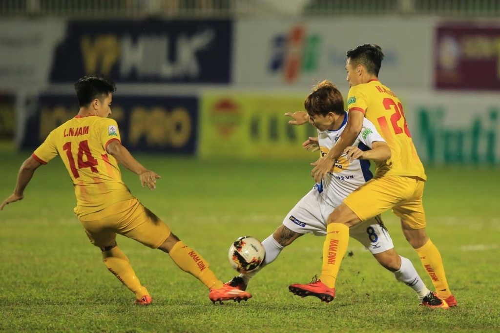 Link xem trực tiếp bóng đá Hoàng Anh Gia Lai vs Nam Định (V-League 2019), 17h ngày 5/5