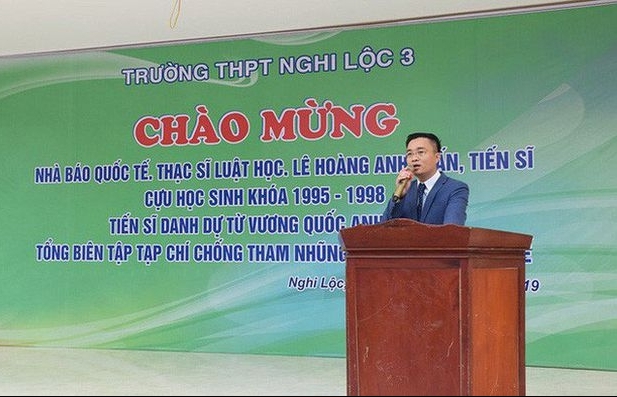 Đình chỉ chức Viện trưởng của "nhà báo quốc tế" Lê Hoàng Anh Tuấn