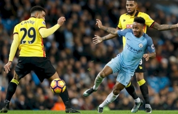 Xem trực tiếp bóng đá Man City vs Watford (Chung kết Cup FA), 23h ngày 18/5