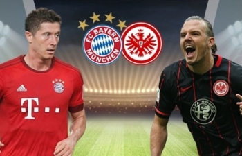 Link xem trực tiếp bóng đá Bayern vs Frankfurt (VĐ Đức), 20h30 ngày 18/5