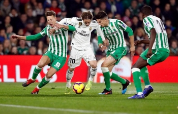 Xem trực tiếp bóng đá Real Madrid vs Betis (La Liga), 17h ngày 19/5