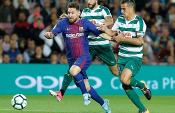 Xem trực tiếp bóng đá Eibar vs Barcelona (La Liga), 21h15 ngày 19/5