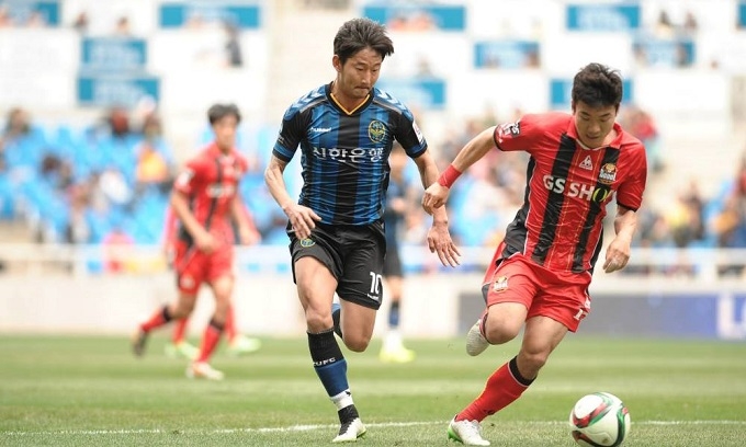 Xem trực tiếp bóng đá Jeju vs Incheon United (K-League 2019), 17h ngày 28/5