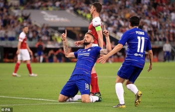 Vùi dập Arsenal, Chelsea giành chức vô địch Europa League