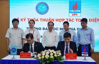 Viện Dầu khí Việt Nam ký thỏa thuận hợp tác toàn diện với Đại học Mỏ - Địa chất