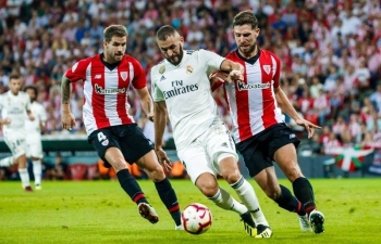 Xem trực tiếp Athletic Bilbao vs Real Madrid ở đâu?