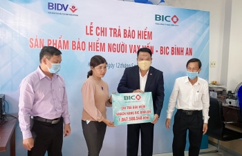 BIC chi trả hơn 1 tỷ đồng quyền lợi bảo hiểm cho khách hàng vay vốn tại Kon Tum