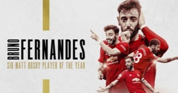 Tỏa sáng rực rỡ, Bruno Fernandes giật giải thưởng cao quý ở Man Utd