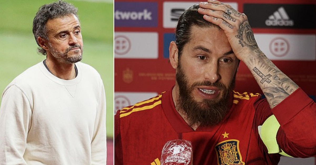 Báo Tây Ban Nha: "HLV Enrique phản bội Real Madrid và Sergio Ramos"