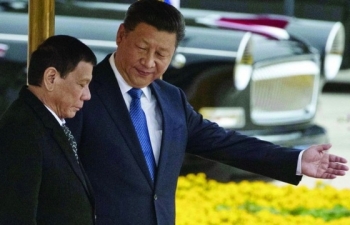 Chính sách thân Trung Quốc của ông Duterte đang dần "chết yểu"