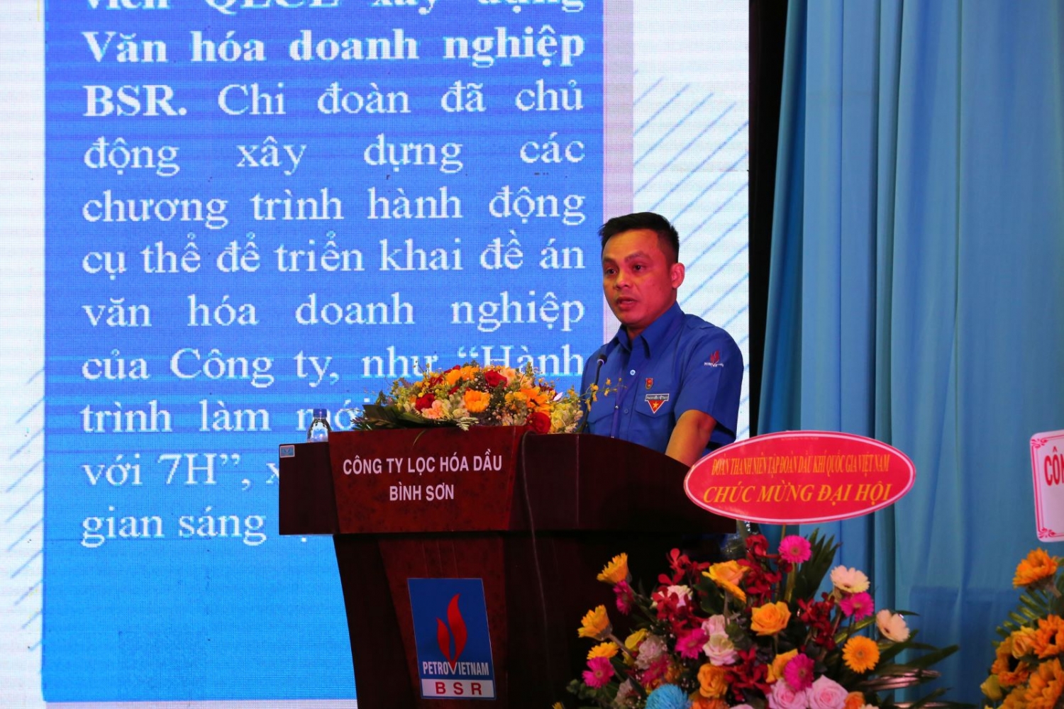 Đoàn TNCS Hồ Chí Minh Công ty BSR tổ chức Đại hội đại biểu lần thứ VII nhiệm kỳ 2022 – 2027