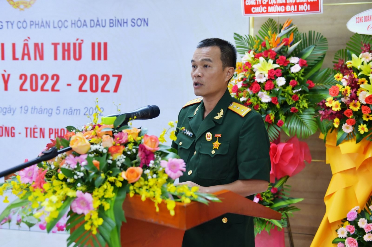 Hội CCB BSR tổ chức Đại hội lần thứ III nhiệm kỳ 2022 - 2027