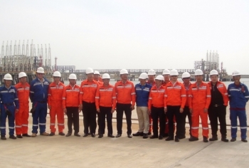 Ban Kinh tế Trung ương làm việc tại Dự án Lọc hóa dầu Nghi Sơn