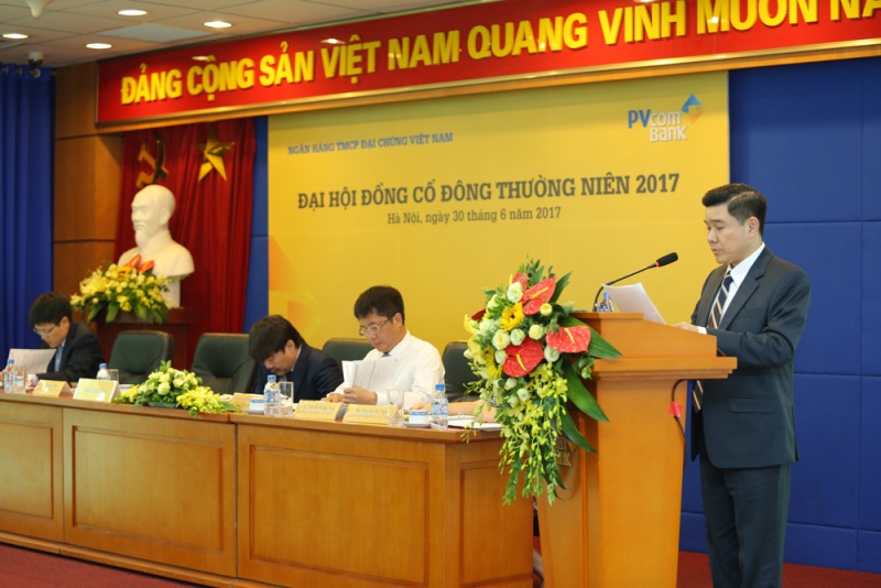 pvcombank to chuc thanh cong dai hoi dong co dong thuong nien nam 2017