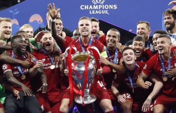 Kết quả bóng đá hôm nay 2/6: Liverpool đăng quang C1 Châu Âu