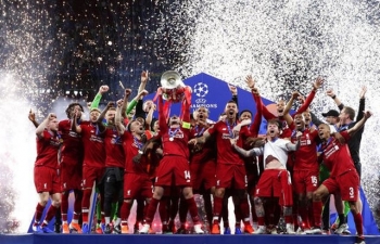 Khoảnh khắc hạnh phúc của Liverpool cùng danh hiệu vô địch Champions League