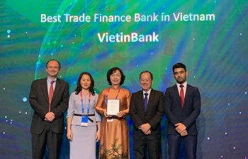 VietinBank nhận giải thưởng “Ngân hàng Tài trợ Thương mại tốt nhất Việt Nam” ba năm liên tiếp