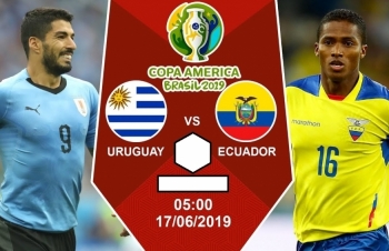 Xem trực tiếp Uruguay vs Ecuador ở đâu?
