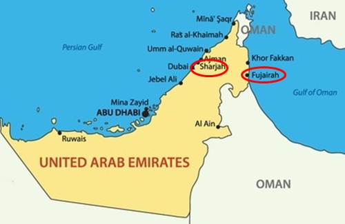 tau dau bi tan cong tai vinh oman duoc dua den uae