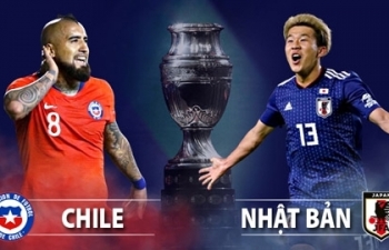 Trực tiếp Copa America. Xem trực tiếp Nhật Bản vs Chile ở đâu?