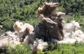 Động đất nghi do nổ ở biên giới Trung Quốc - Triều Tiên