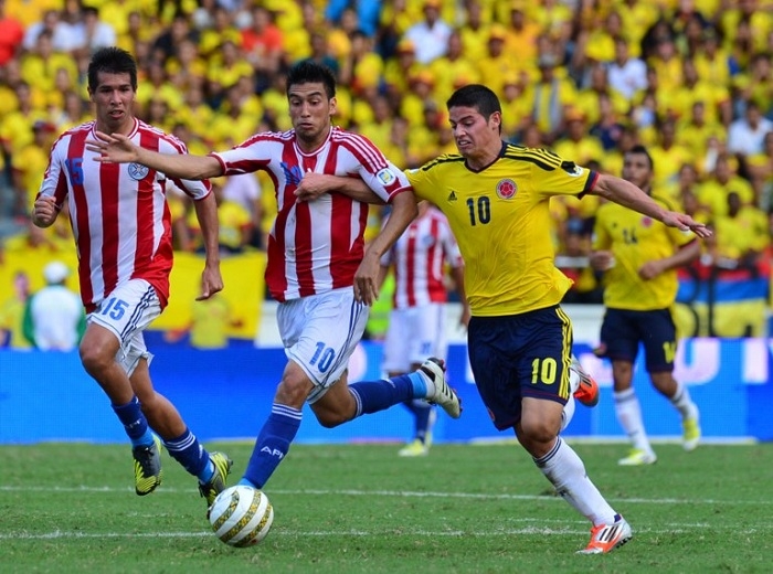 Xem trực tiếp Colombia vs Paraguay ở đâu?