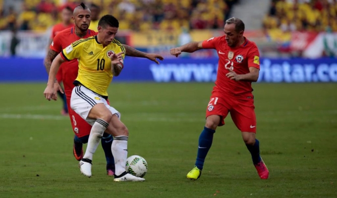 Link xem trực tiếp Colombia vs Chile (Copa America 2019), 6h ngày 29/6