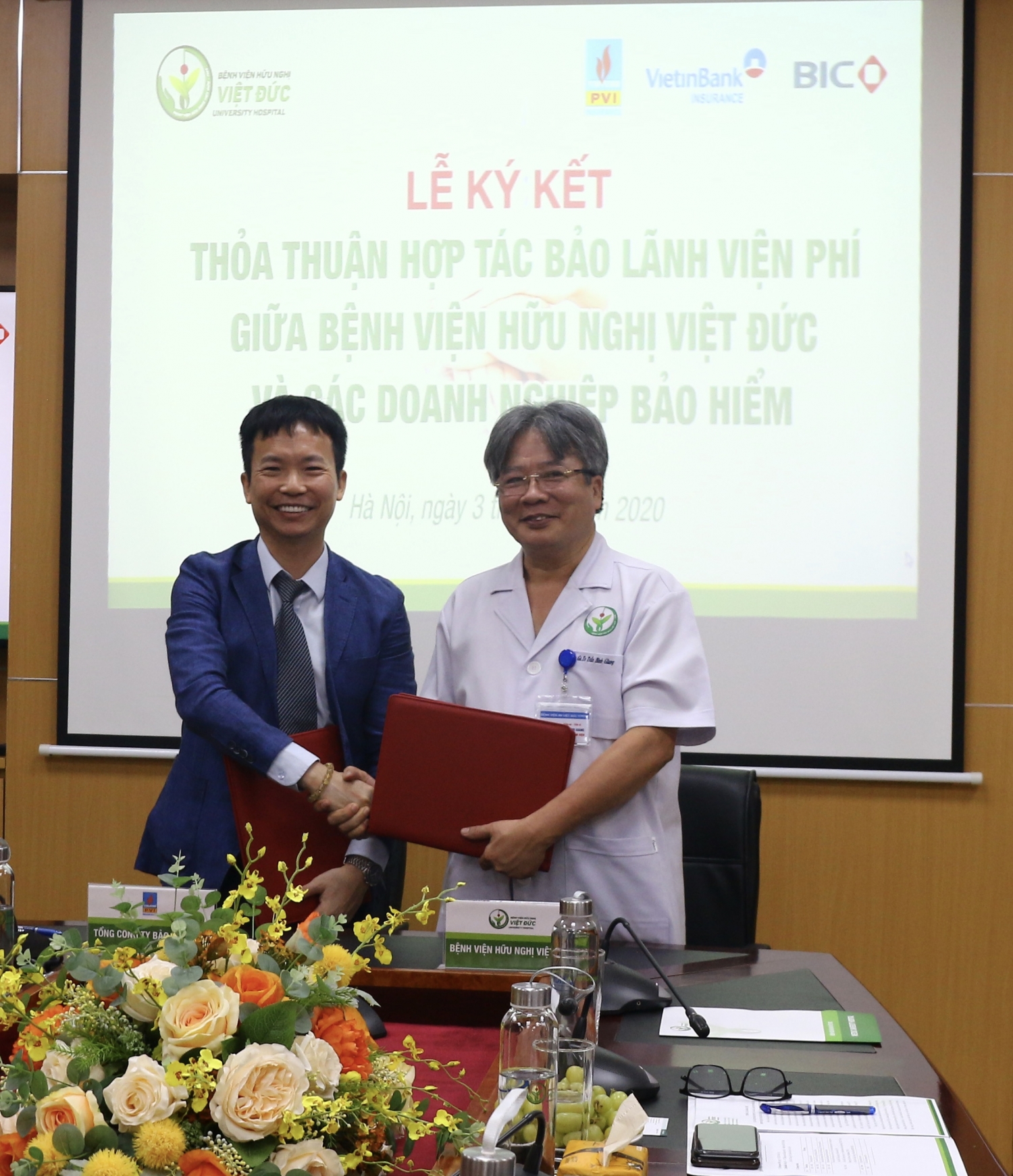 Bảo hiểm PVI và Bệnh viện Hữu nghị Việt Đức ký kết Thỏa thuận hợp tác bảo lãnh viện phí