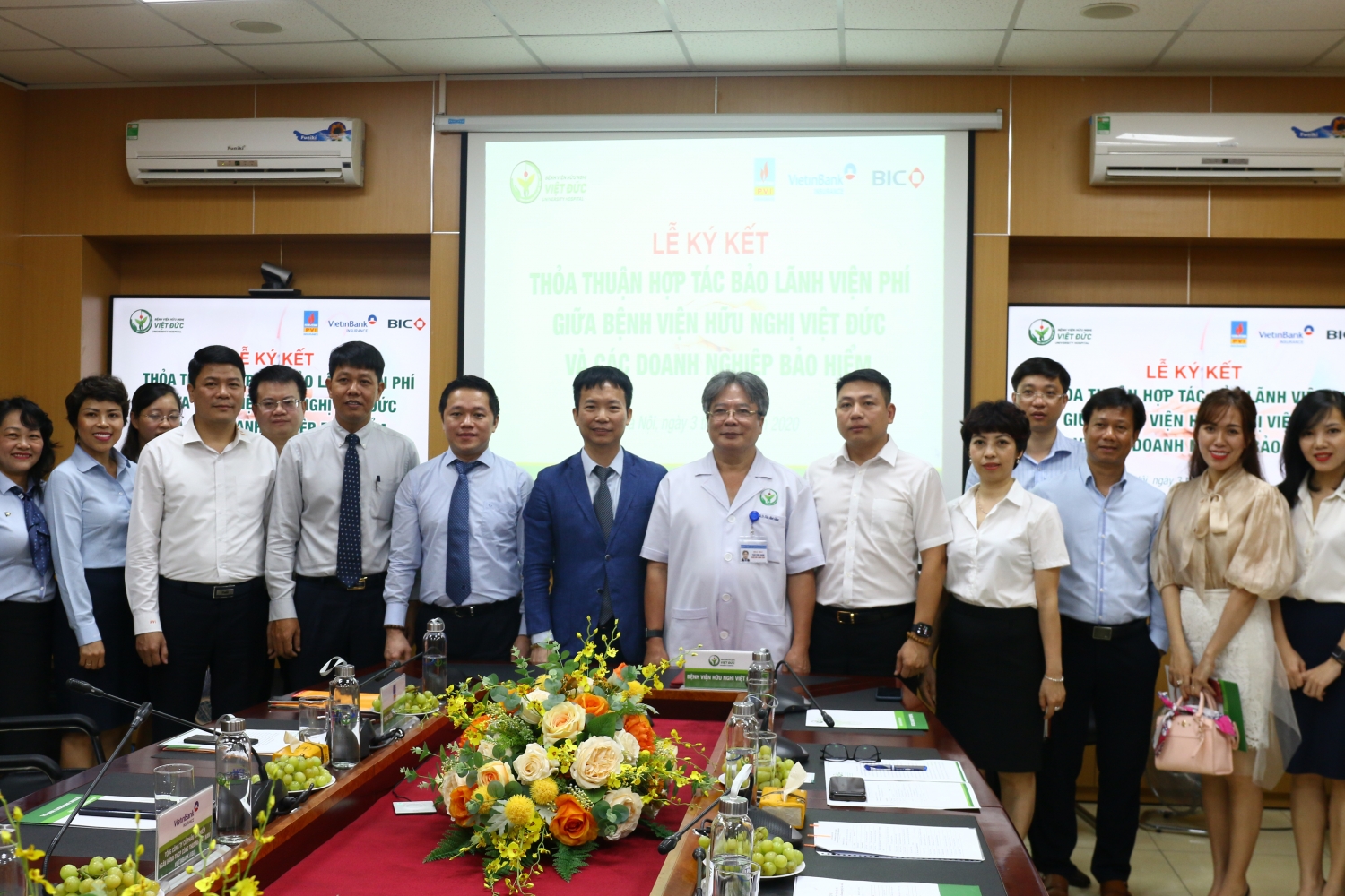 Bảo hiểm PVI và Bệnh viện Hữu nghị Việt Đức ký kết Thỏa thuận hợp tác bảo lãnh viện phí