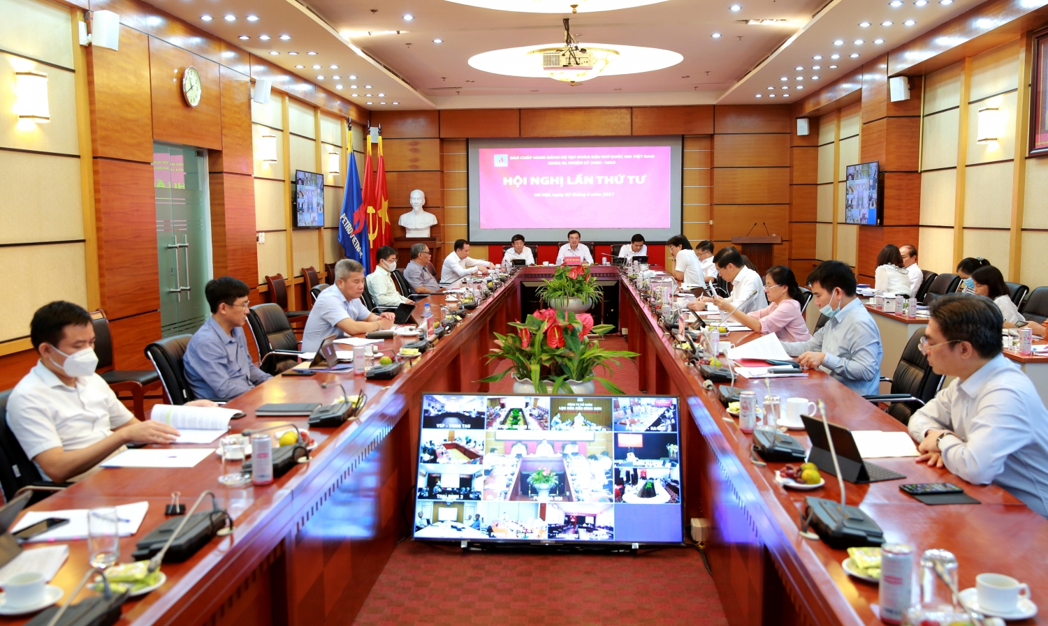 Đảng bộ Tập đoàn Dầu khí Quốc gia Việt Nam: Hội nghị Ban Chấp hành lần thứ 4, khóa III, nhiệm kỳ 2020-2025