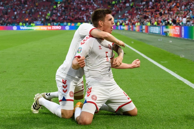 Đội tuyển Đan Mạch làm điều chưa từng có trong lịch sử Euro - 1