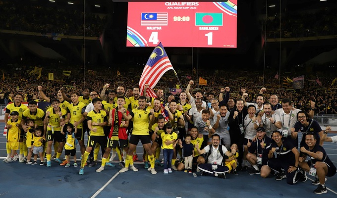 Sau Thái Lan, đến lượt Malaysia giành vé tham dự Asian Cup 2023 - 2