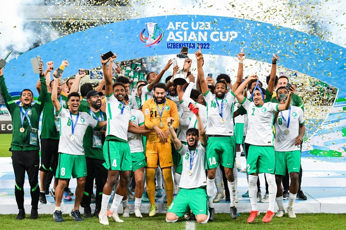 Đánh bại Uzbekistan, Saudi Arabia lần đầu tiên vô địch U23 châu Á - 3