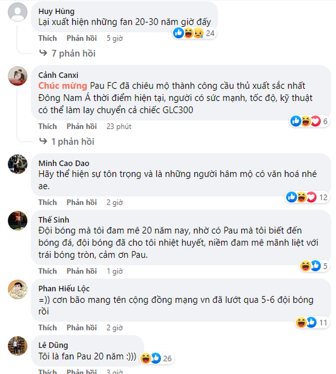 CĐV Việt Nam làm náo loạn trang Facebook của Pau FC - 2