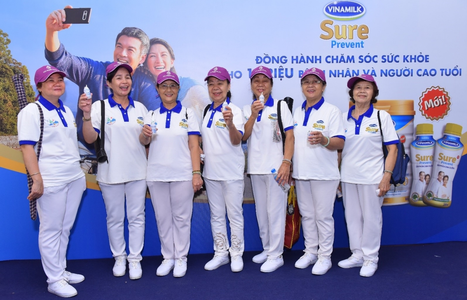 Vinamilk Sure Prevent phối hợp tổ chức Giải thi đấu thể dục dưỡng sinh TP Hồ Chí Minh mở rộng năm 2018