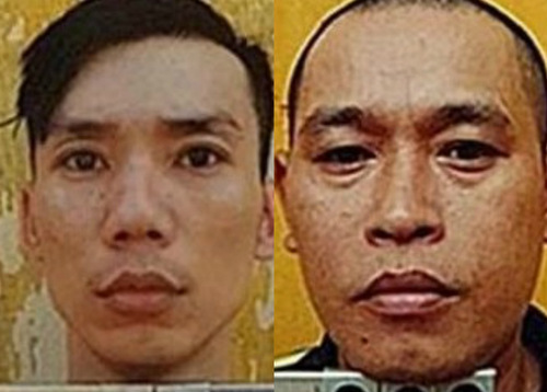 Hai nghi phạm cưa song sắt trốn khỏi nhà giam ở Bình Thuận