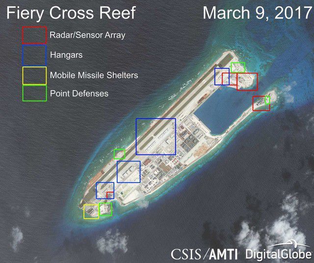 Mỹ quan ngại hành động thử tên lửa của Trung Quốc tại Biển Đông
