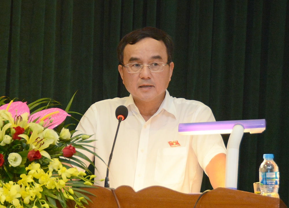 Đoàn Đại biểu Quốc hội thành phố Hà Nội tiếp xúc cử tri sau kỳ họp thứ bảy