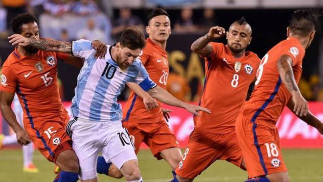 Link xem trực tiếp Argentina vs Chile (Copa America), 2h ngày 7/7