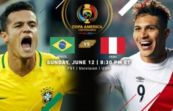 Trực tiếp Chung kết Copa America 2019: Xem trực tiếp Brazil vs Peru ở đâu?
