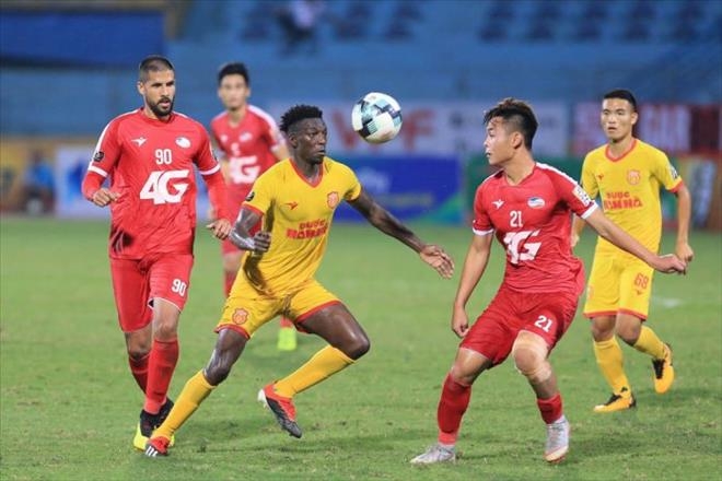 Xem trực tiếp bóng đá Nam Định vs Viettel (V-League 2019), 17h ngày 12/7